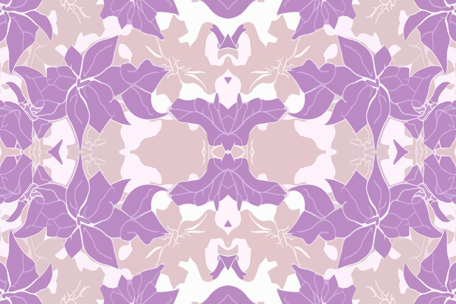 floral sin costura modelo ligero rosado tono antecedentes. resumen gráfico línea moderno elegante mínimo Clásico retro estilo. diseño para tela textura textil impresión Arte antecedentes fondo de pantalla loseta fondo. vector