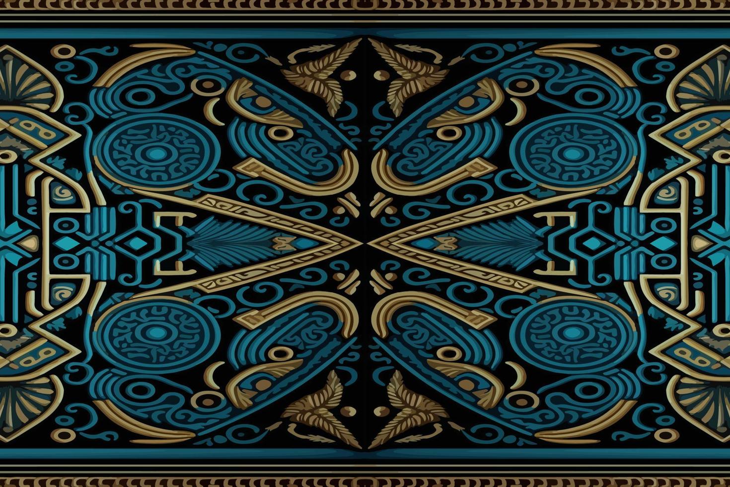 Egyptian geometry pattern old ancient background. Abstract traditional folk antique tribal ethnic graphic line. Ornate elegant luxury vintage retro style. Texture textile fabric ethnic egypt patterns vector