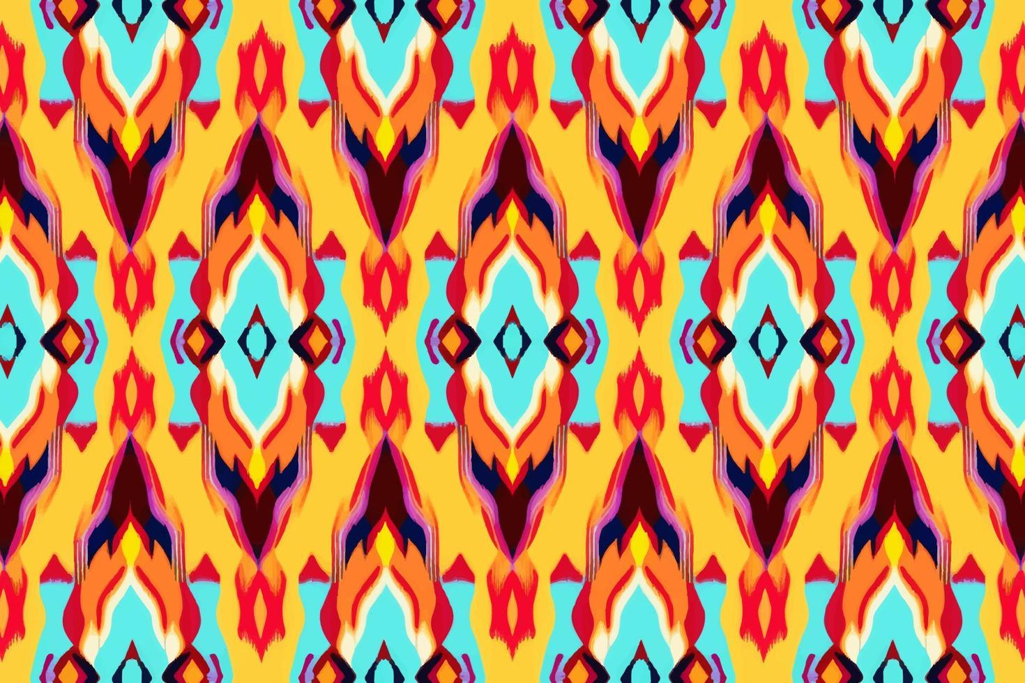 sencillo ikat modelo brillante antecedentes. resumen geométrico étnico gente antiguo Clásico retro borroso gráfico línea. diseño para textura tela textil impresión Arte antecedentes fondo de pantalla loseta fondo vector. vector