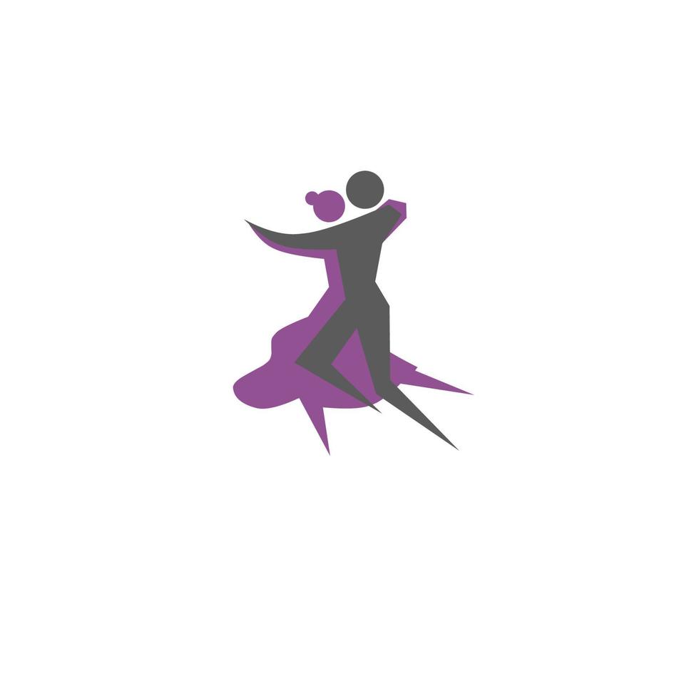 internacional danza día icono, sencillo icono danza con elegancia concepto vector