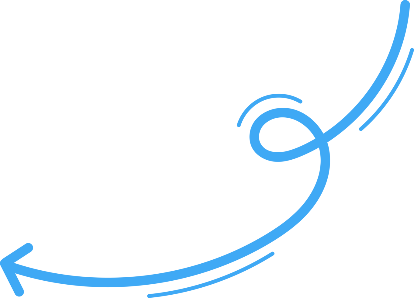 Hand drawn arrow line clip art png