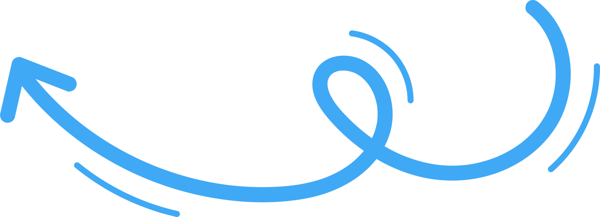 Hand drawn arrow line clip art png