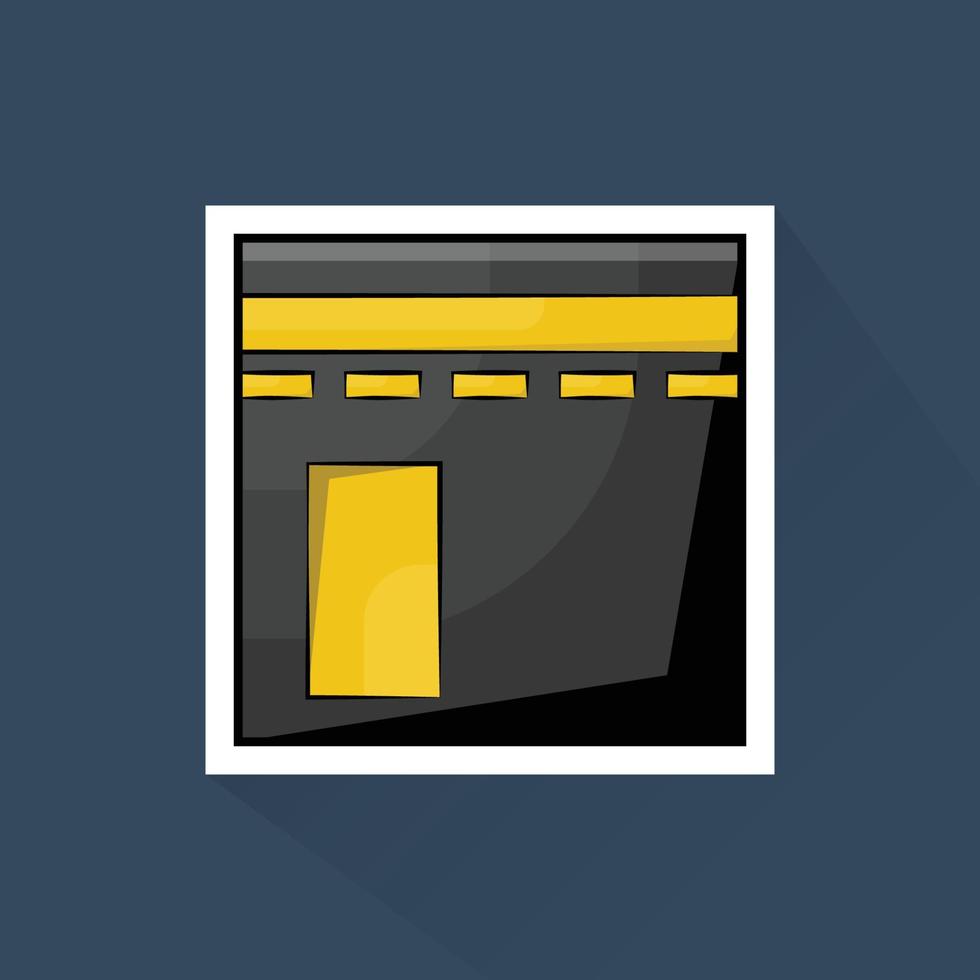 Illustration of Kabah in Flat Design vector