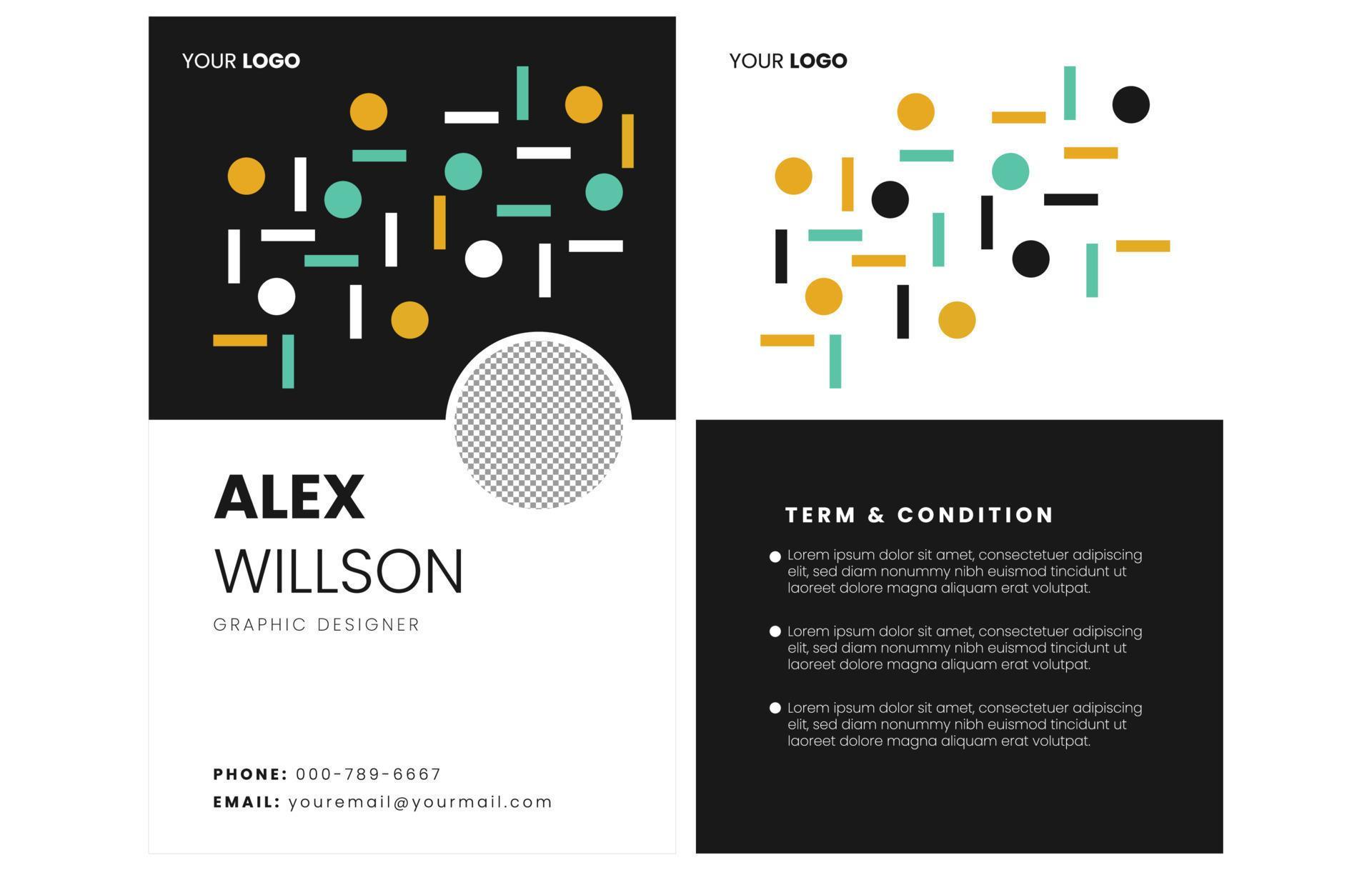Modern Editable Company Profile Design Template 22175778 Vector Art at