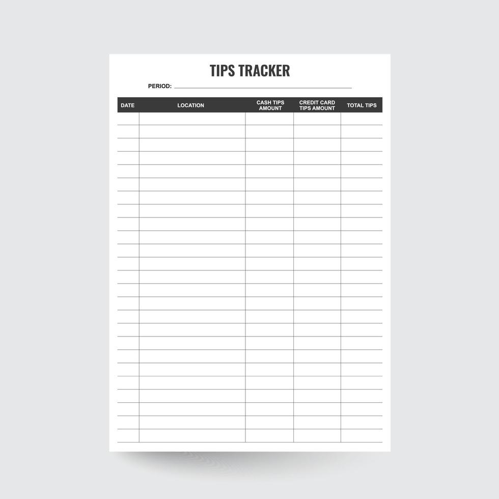 Tips Tracker Printable,Outdoor Tips,Financial Planner,Tips Template Tips Tracker Printable,Outdoor Tips,Financial Planner,Tips Template