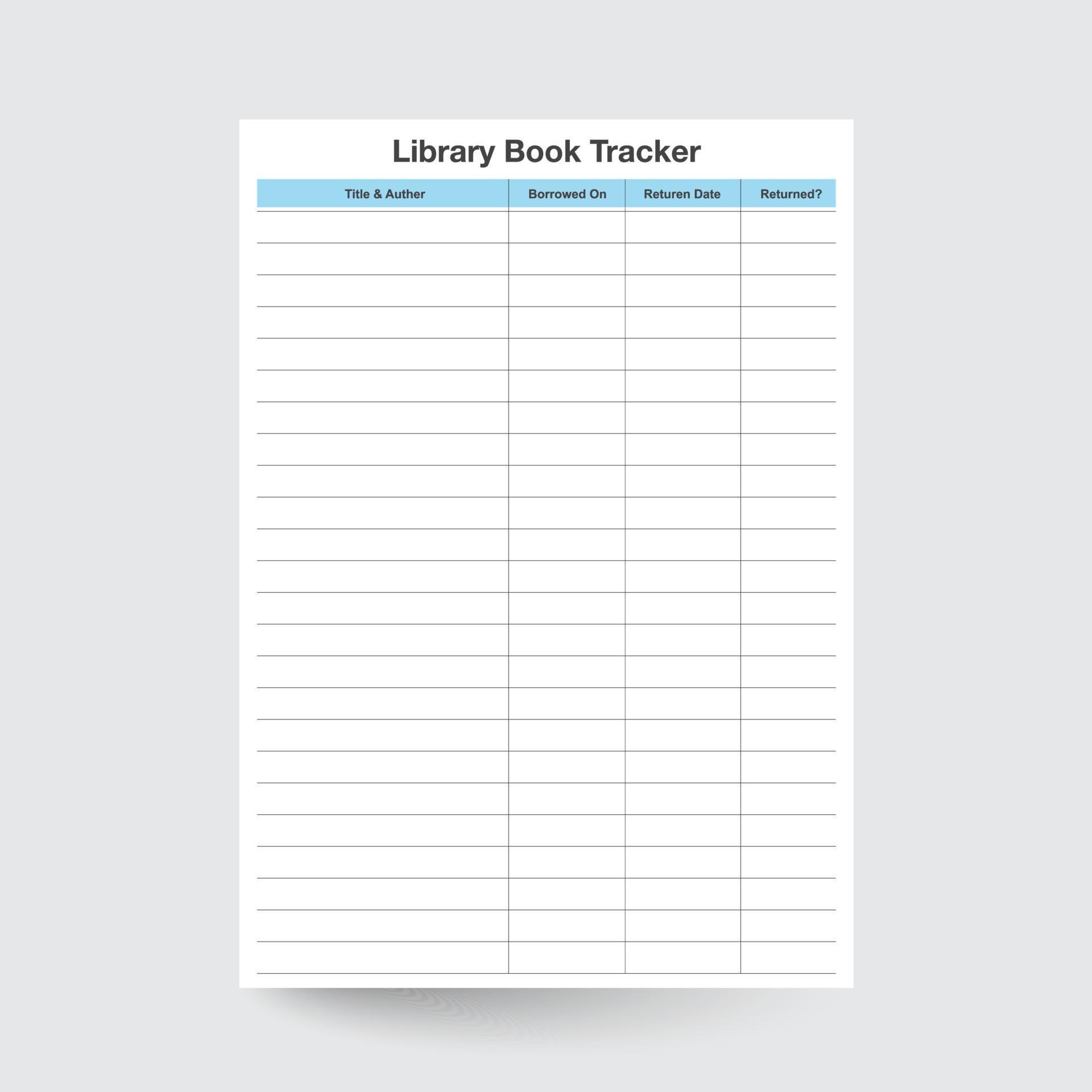 Library Book Tracker,Library Tracker,Book Planner,Reading Planner Library Book Tracker,Library Tracker,Book Planner,Reading Planner