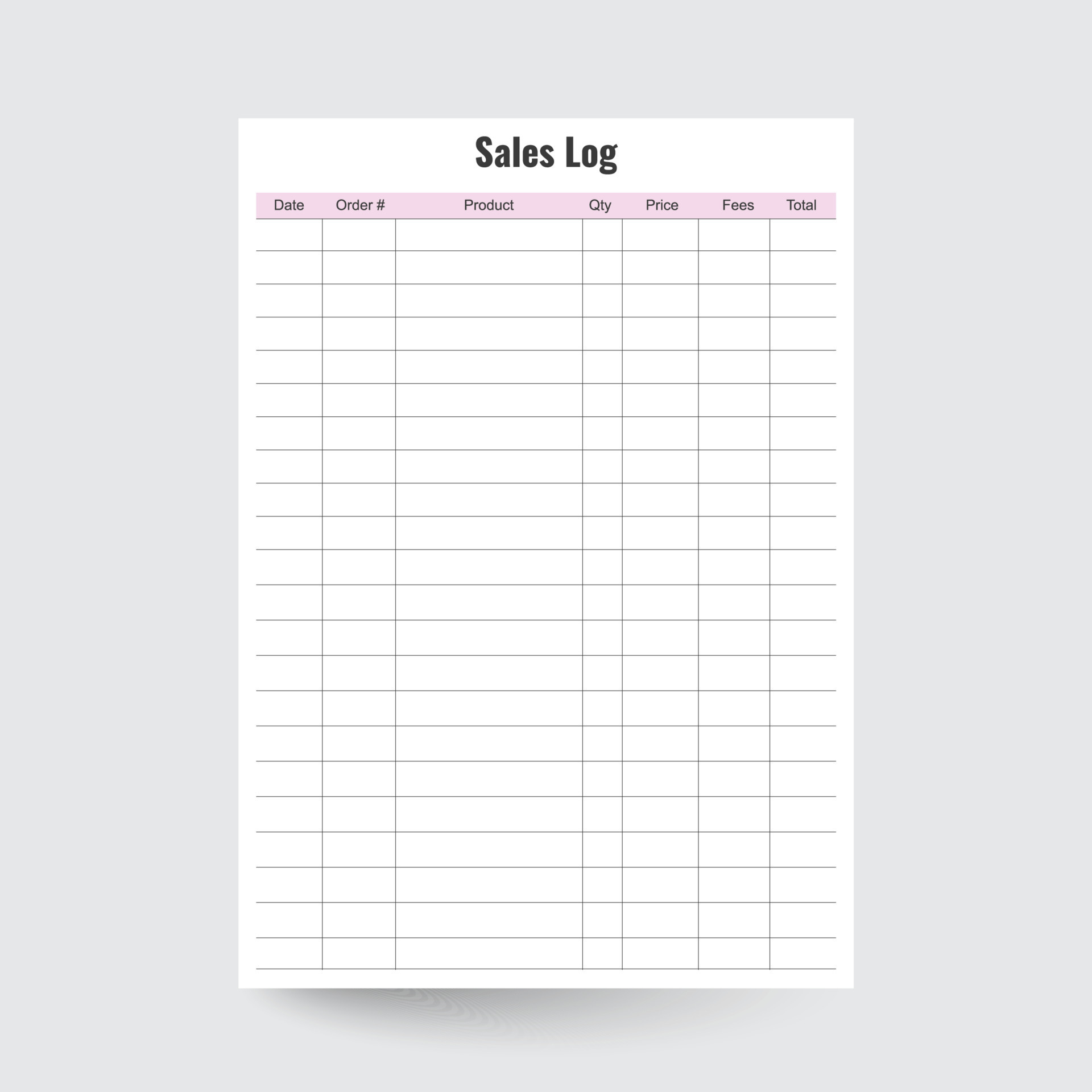 Sales Tracker,Etsy Sales Tracker,Sales Planner,Business Tracker,Sales