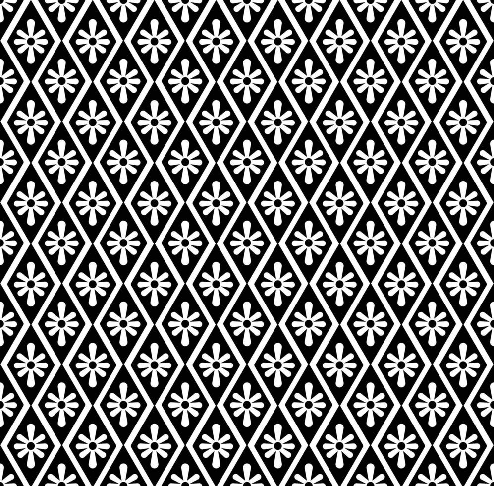 Repeating vector square pattern design. Seamless monochrome line pattern. Geometric abstract background.