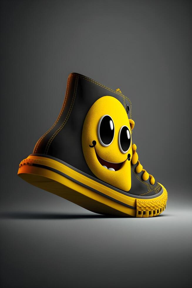 cute shoes made by technology photo