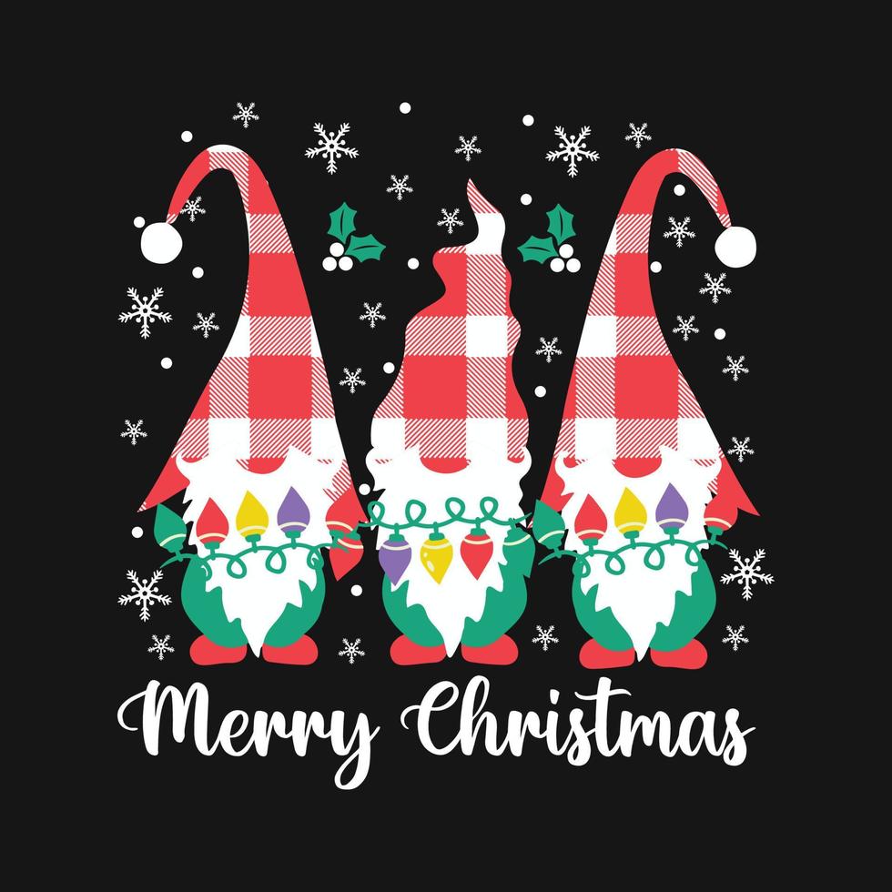 Christmas Vector T-shirt Design