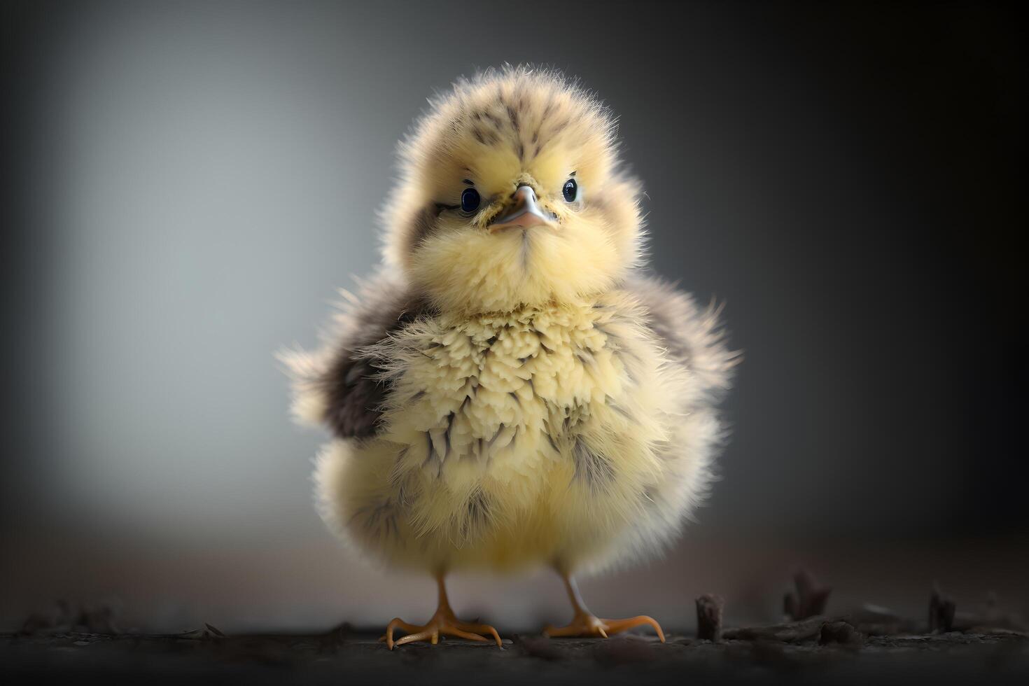 cute chicks created by technology photo