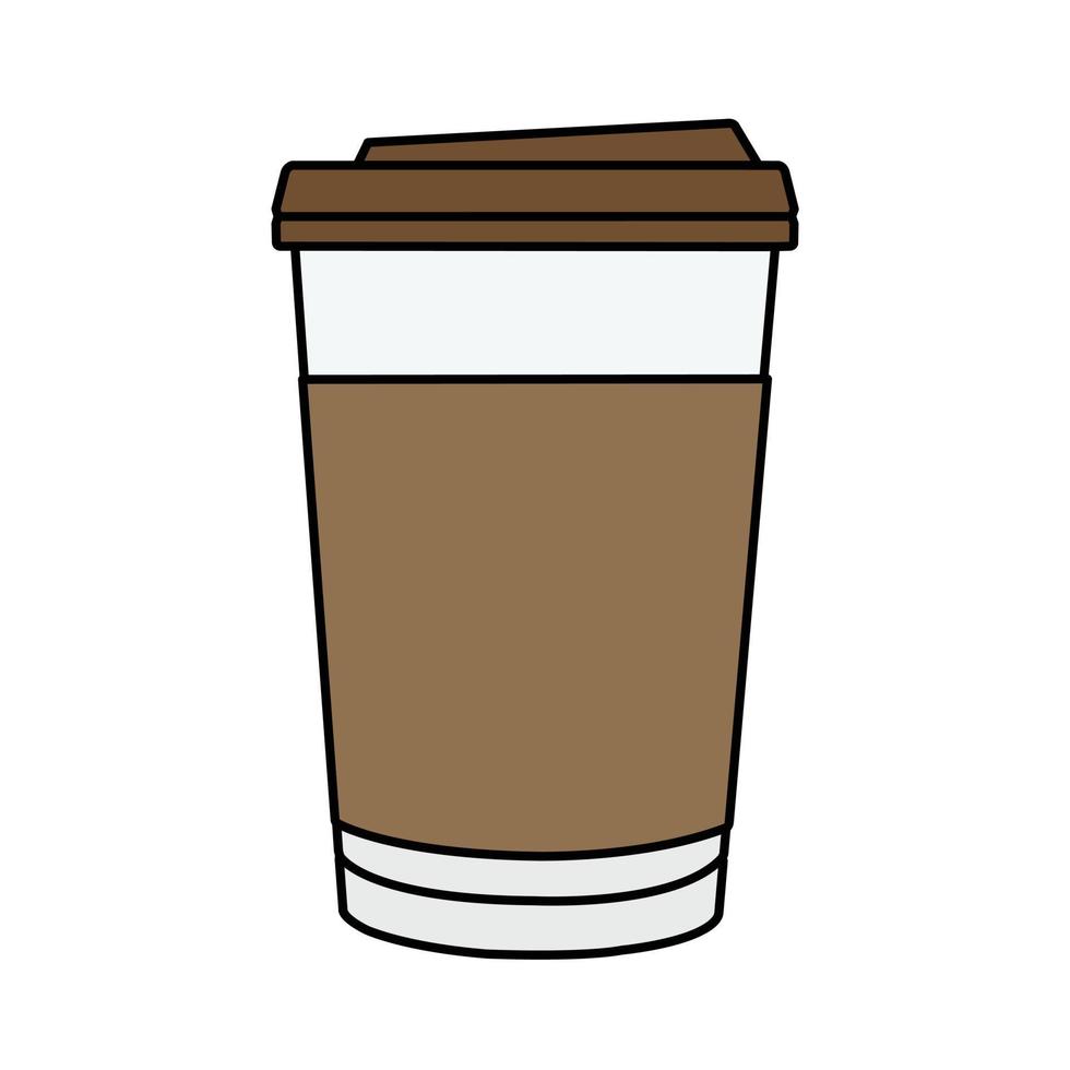 Coffee Cup Icon Illustration Vector Graphic