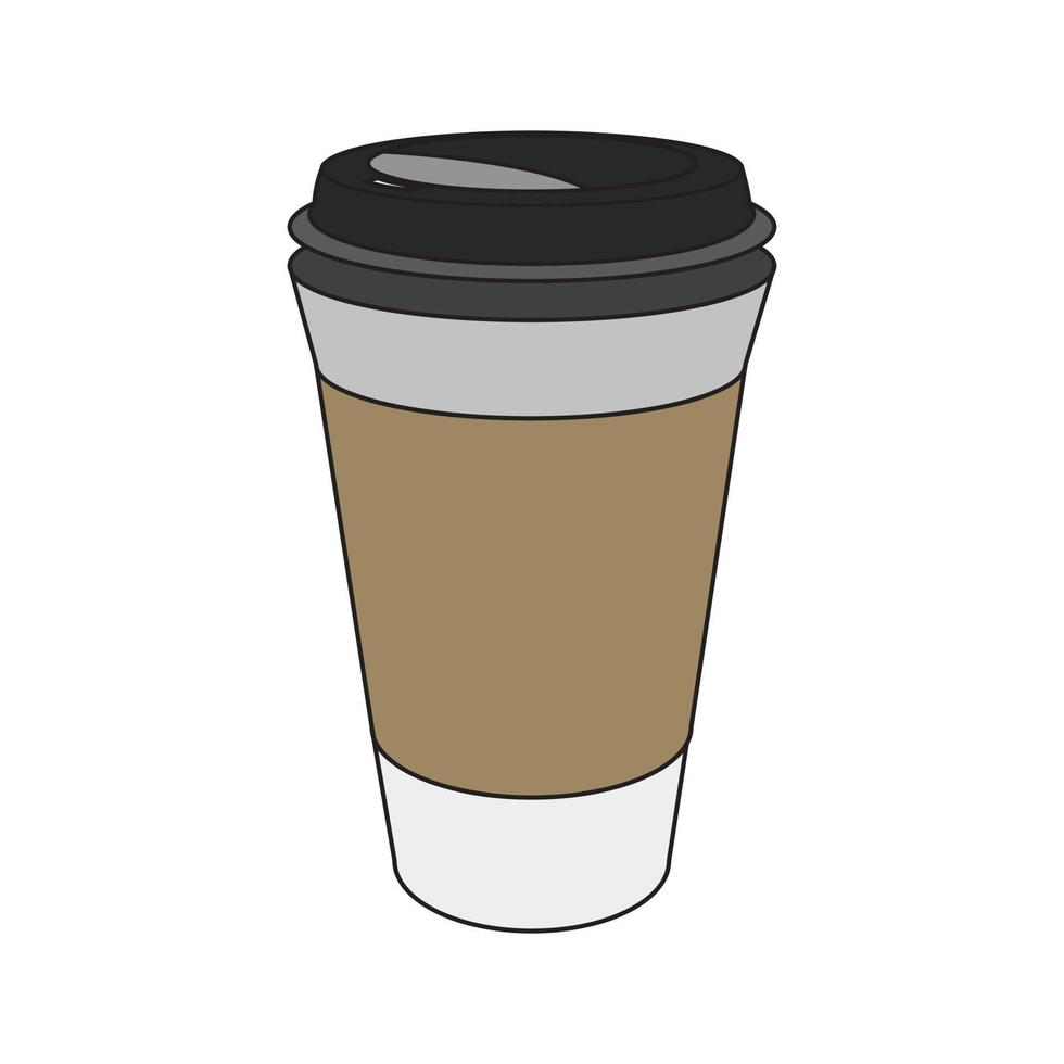 Coffee Cup Icon Illustration Vector Graphic