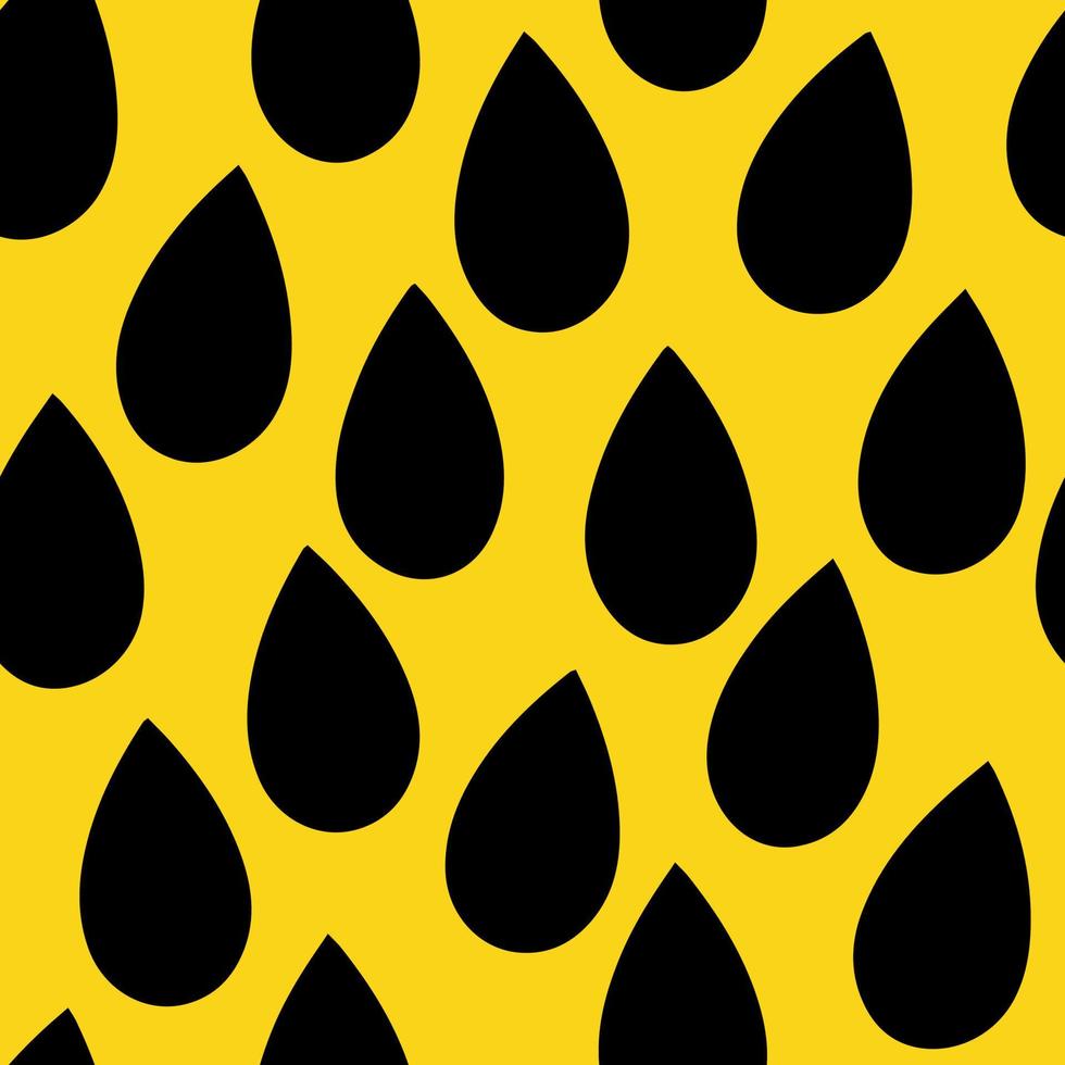negro cifras en el formar de un soltar en un amarillo antecedentes. sin costura vector antecedentes.