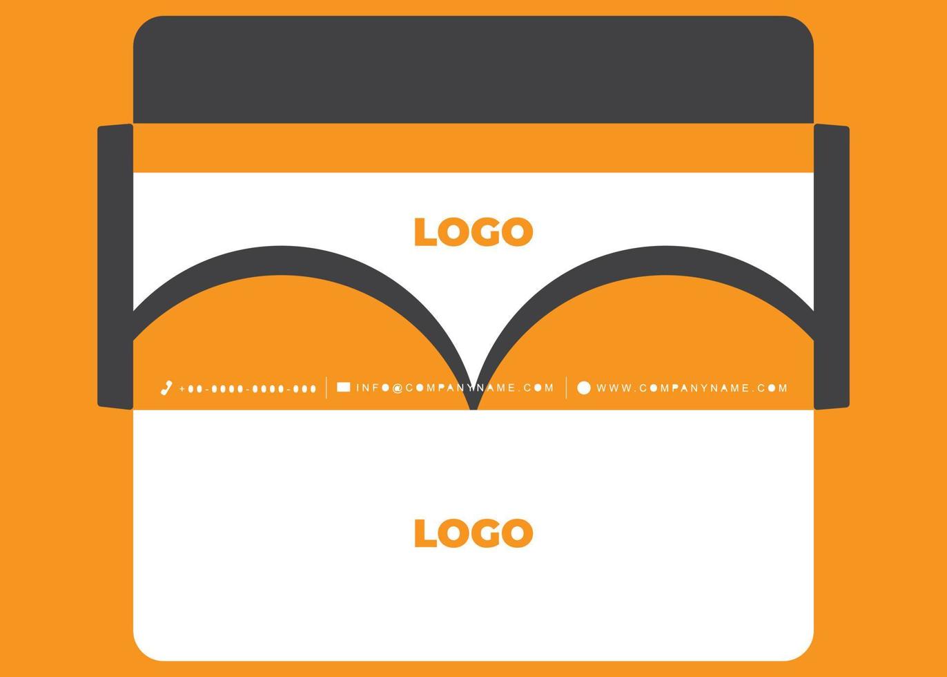 Regular envelope design vector