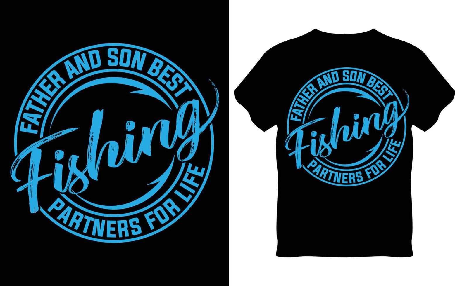 Fishing T-Shirt Design vector