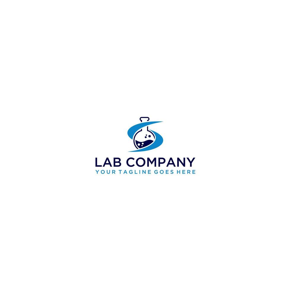 Letter S Lab Logo Template Design Vector, Emblem, Concept Design, Creative Symbol, Icon vector