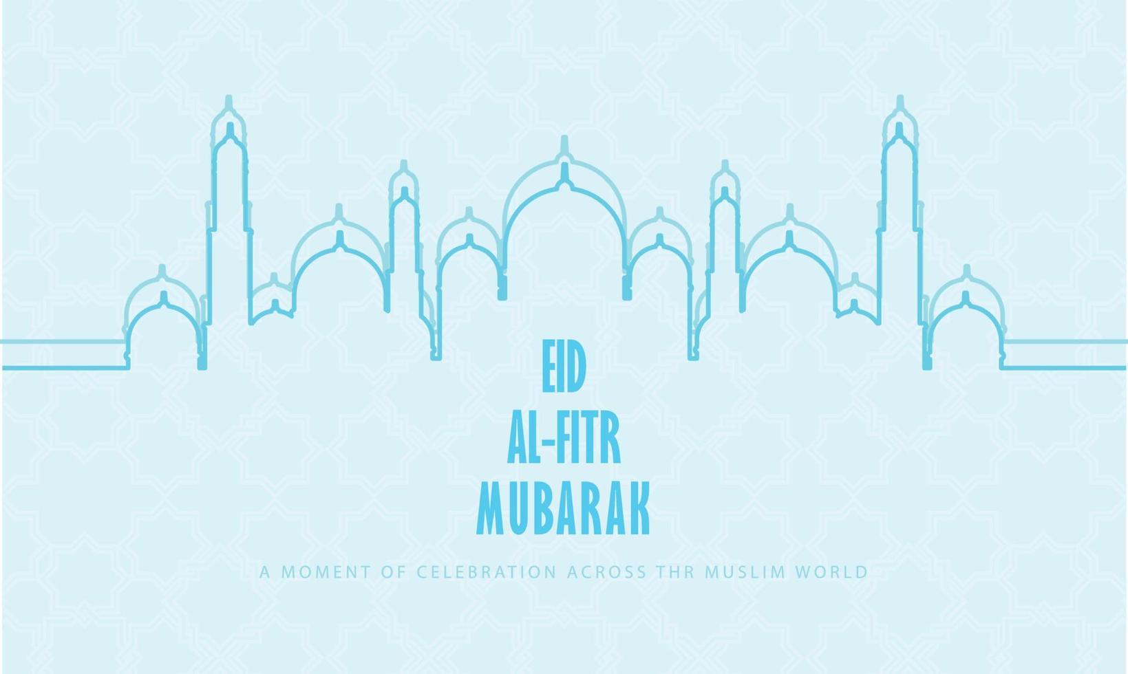 Eid social media design . Eid banner . Eid background. Islamic background vector