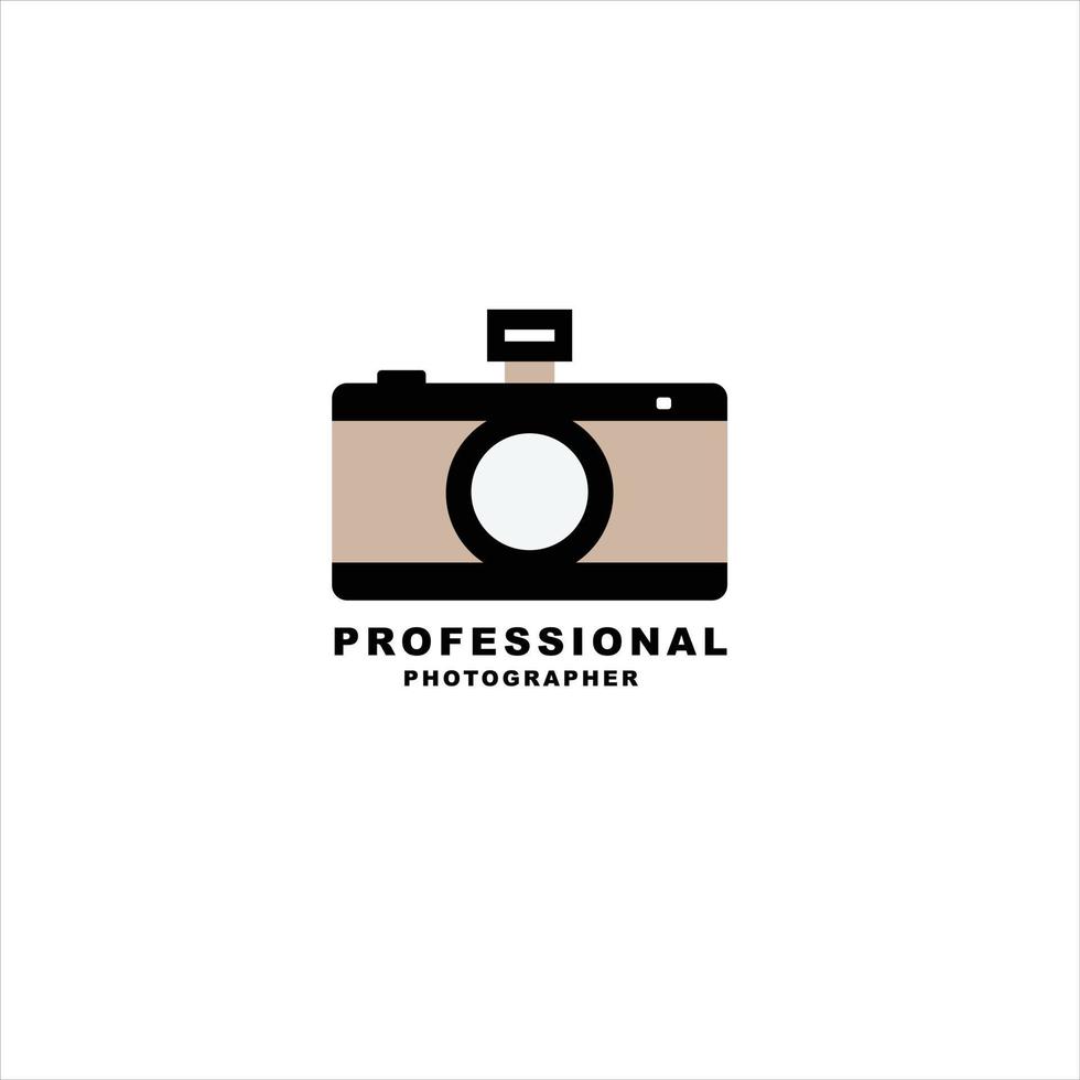 Camera logo vector template for business identity