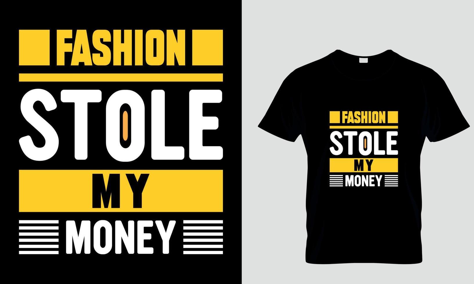 fashion stole my money vector