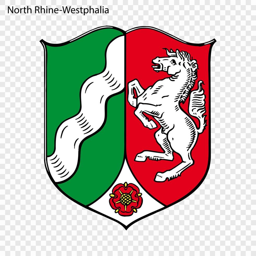 emblema de sajonia-anhalt, provincia de Alemania vector