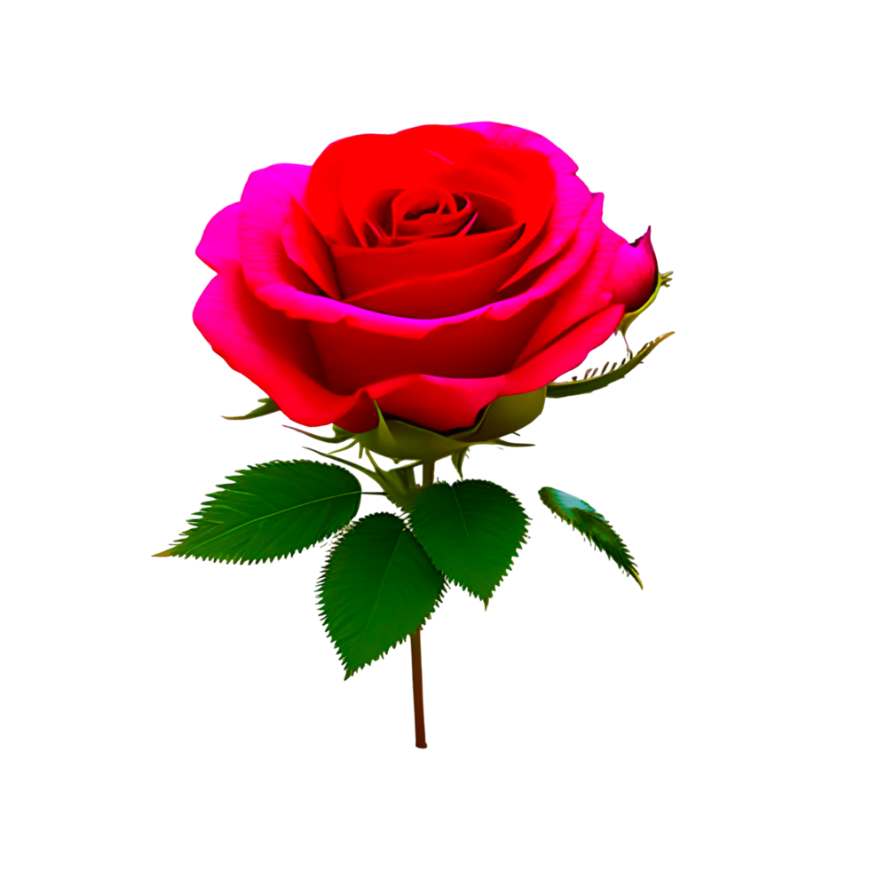 natural rojo Rosa flor png