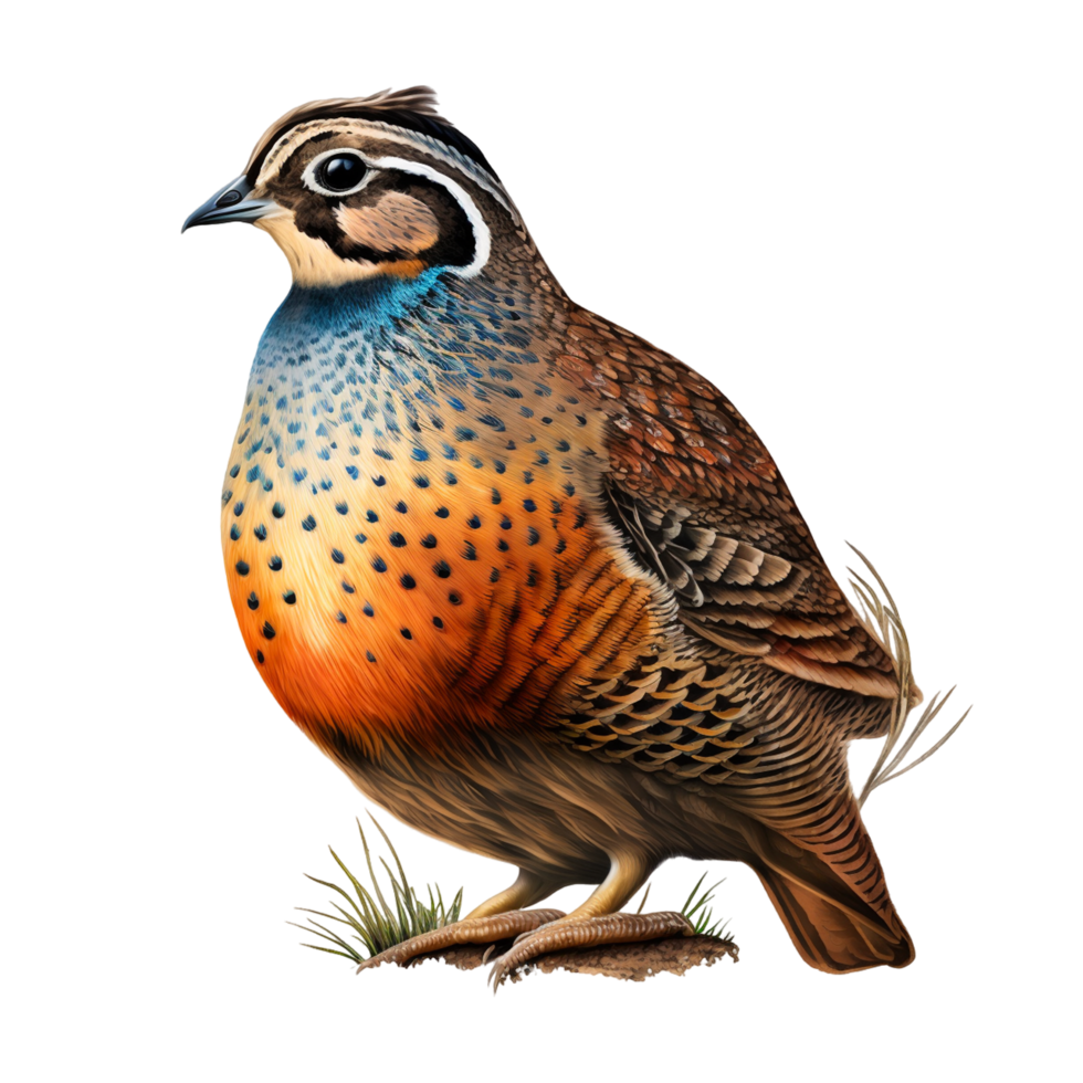 Quail Bird Cartoon Vector png