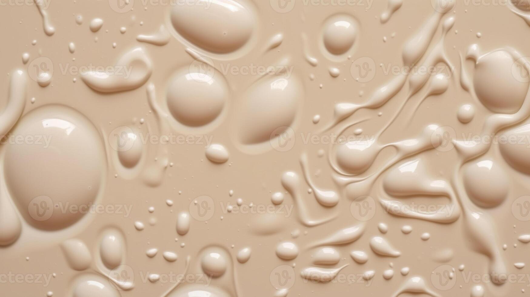 Beige cream texture with bubbles abstract background copy space photo