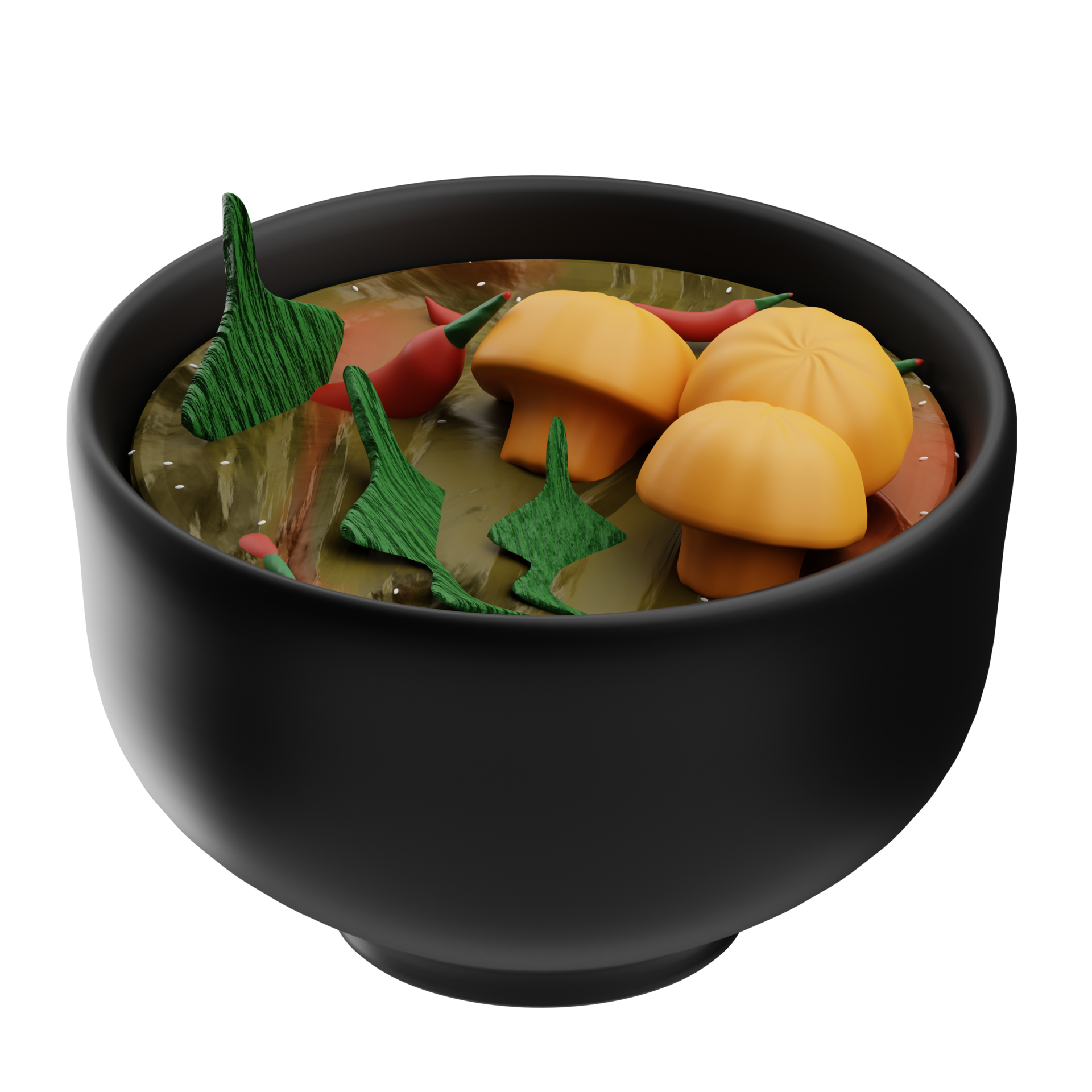 Asian Food Spicy Chicken Soup 3D Illustration 22180852 PNG asian-food-spicy-chicken-soup-3d-illustration-22180852-png
