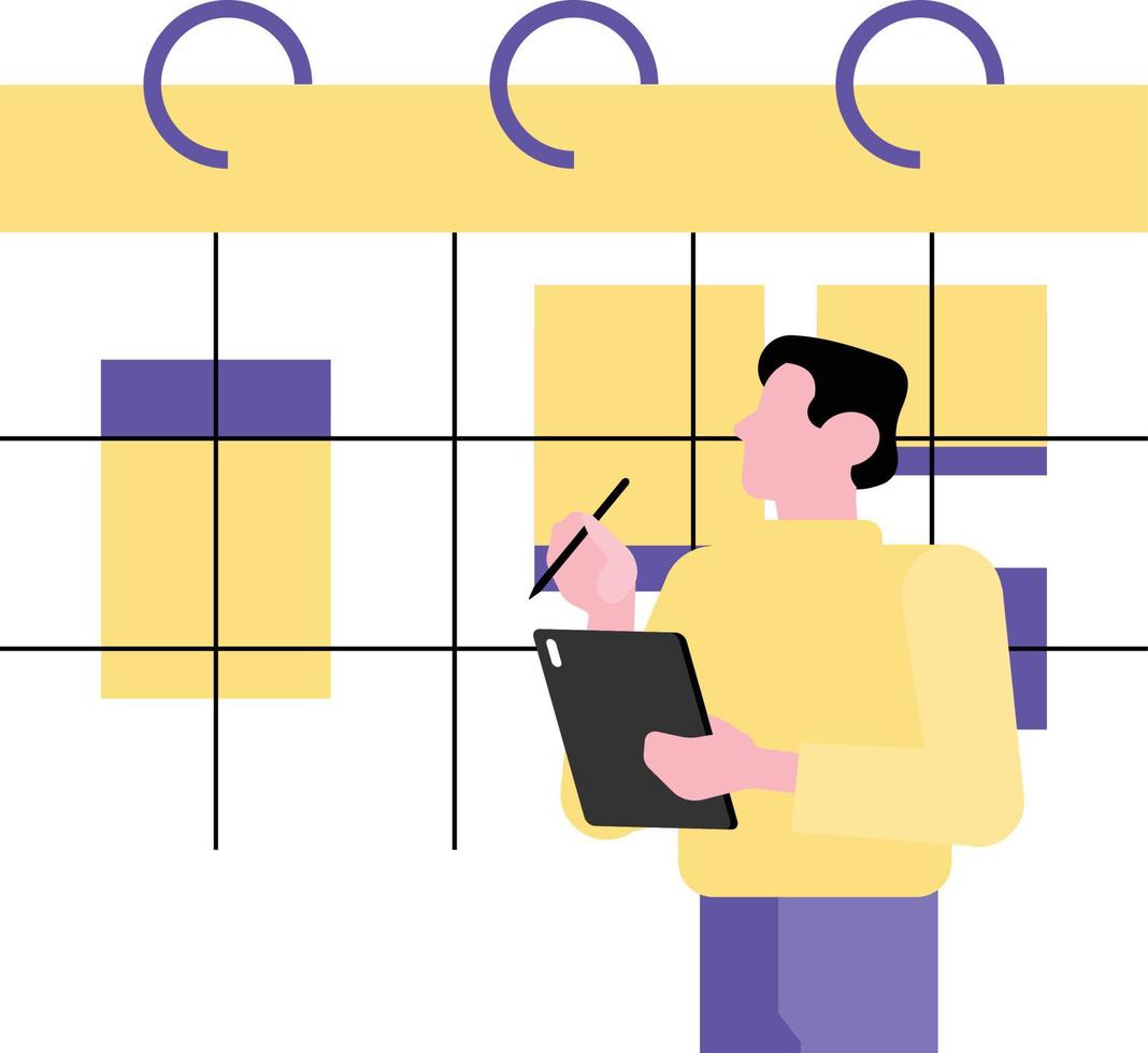 Businessman design, Management corporate job occupation and worker theme Vector illustration