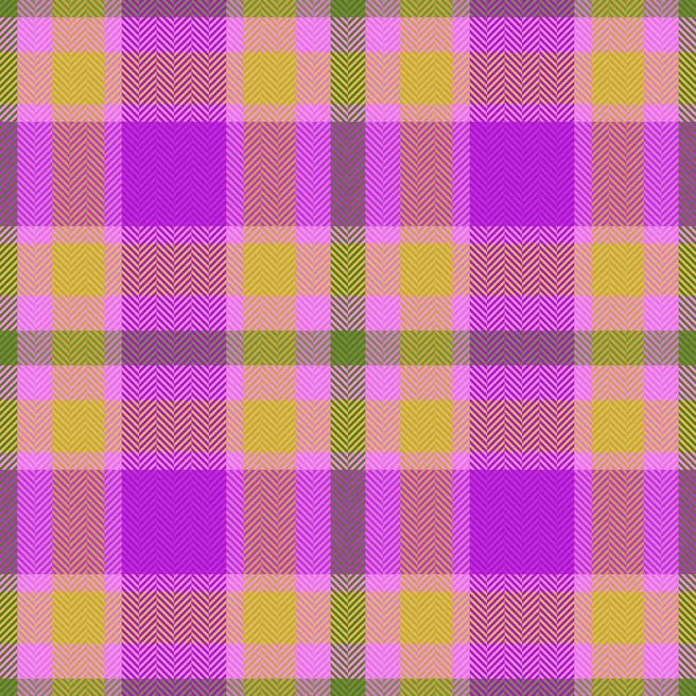 Background pattern textile. Vector tartan seamless. Check plaid fabric texture.