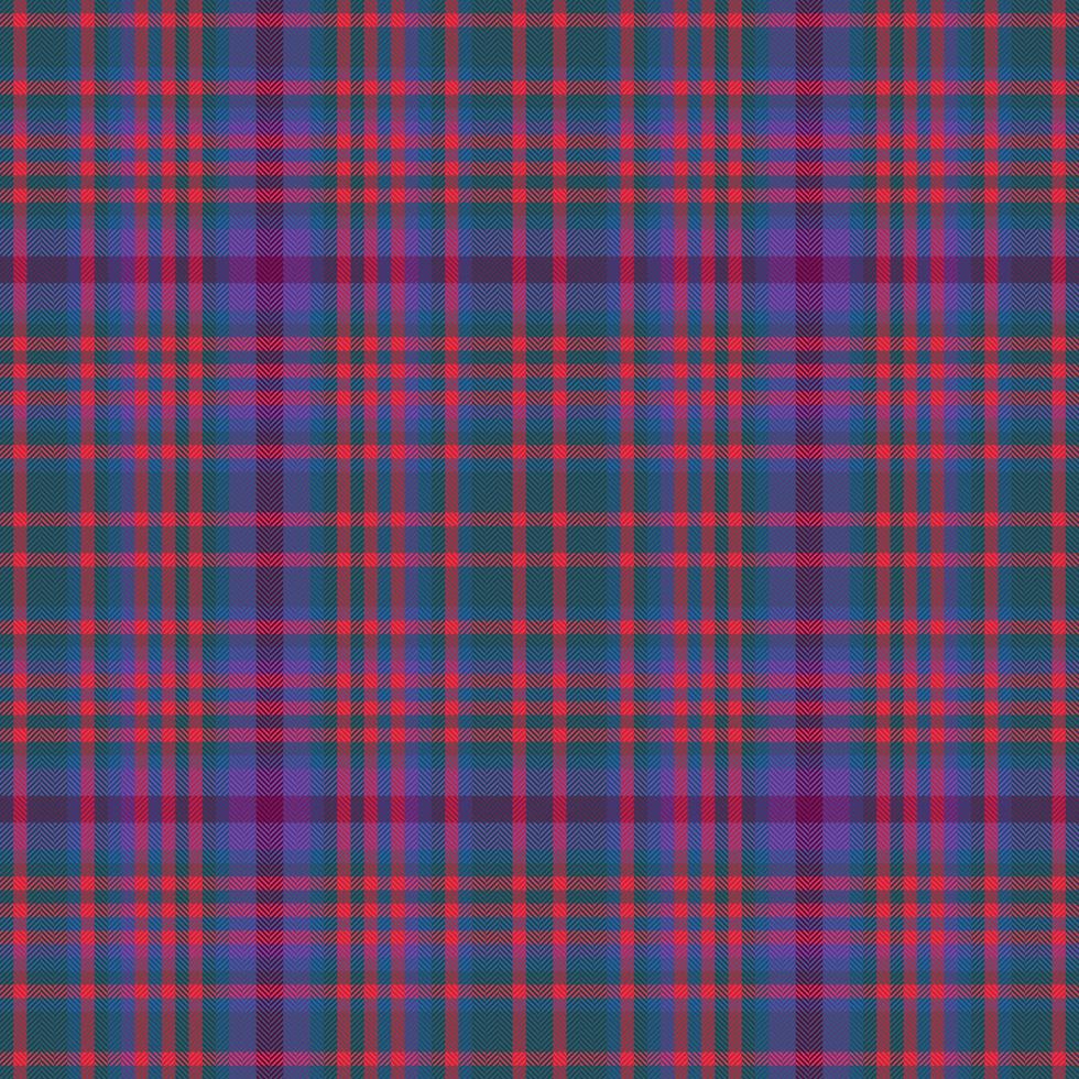 Plaid vector pattern. Texture fabric seamless. Textile tartan check background.