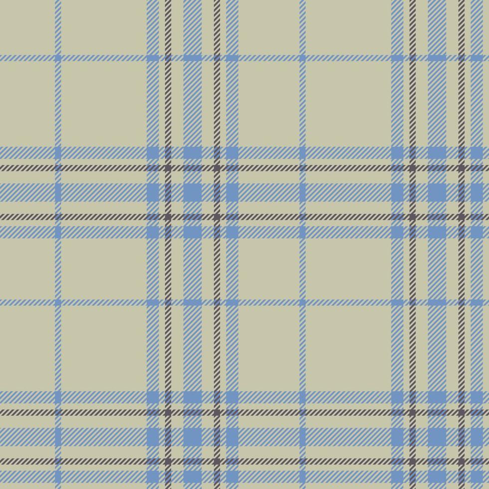 Plaid seamless pattern. Check fabric texture. Vector textile print.