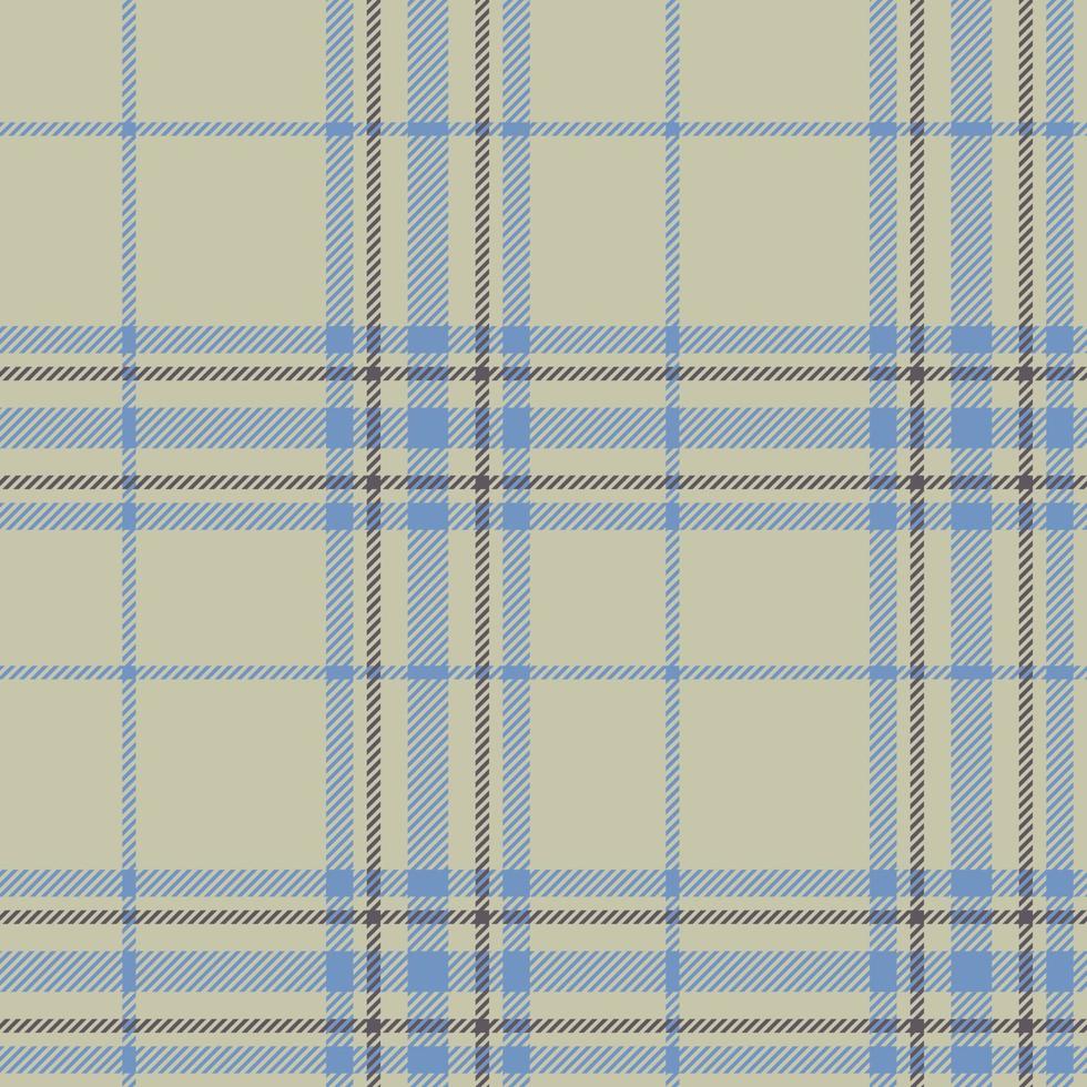 Plaid seamless pattern. Check fabric texture. Vector textile print.