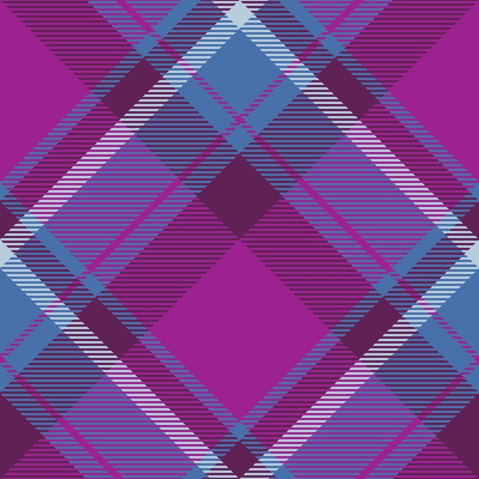 Plaid pattern vector. Check fabric texture. Seamless textile design for clothes, paper print. vector