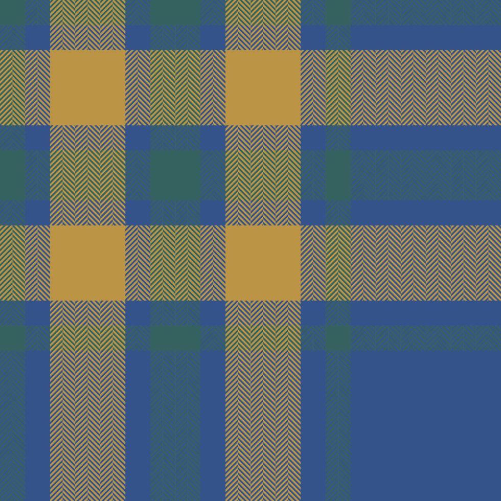 Plaid check pattern. Seamless fabric texture. Tartan textile print. vector