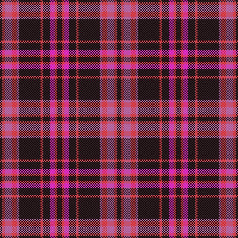 Textile texture background. Check fabric seamless. Tartan plaid pattern vector. vector