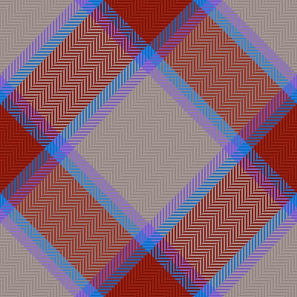 Plaid textile check. Tartan vector background. Seamless pattern texture fabric.