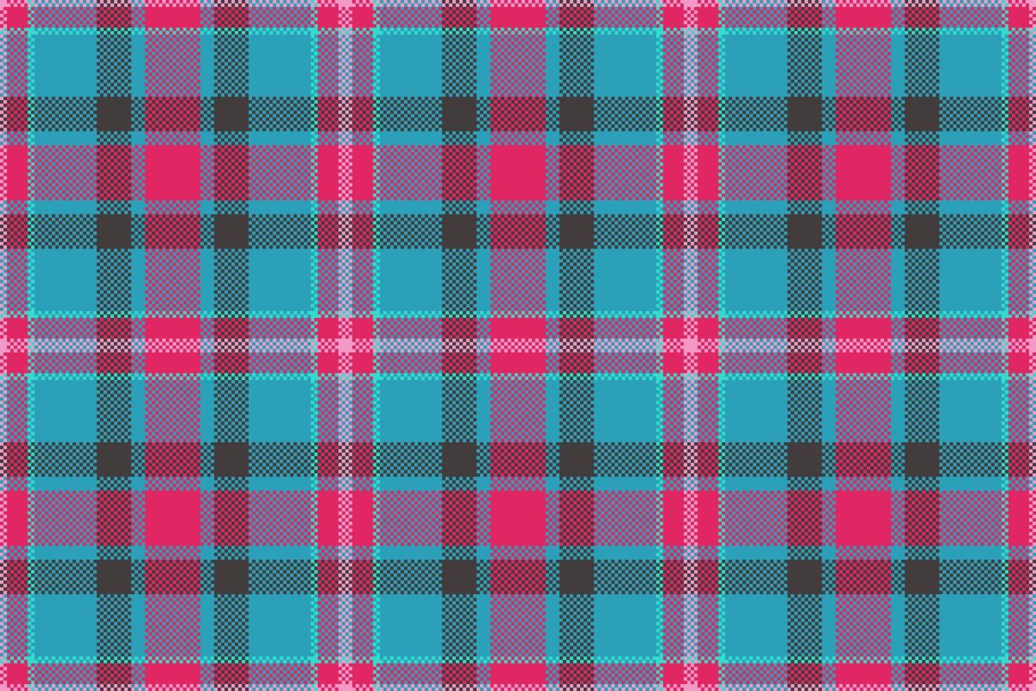 Background seamless check. Texture plaid fabric. Textile pattern tartan vector. vector