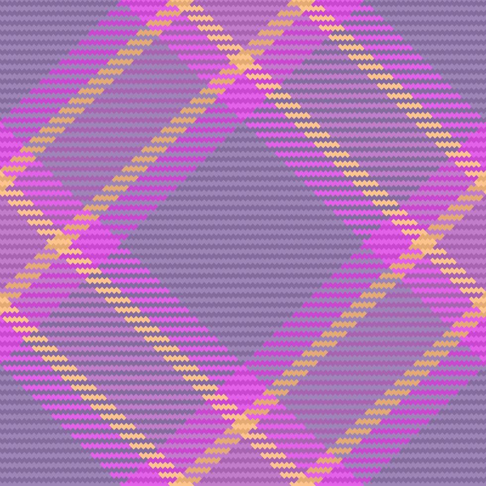 Seamless check pattern. Texture plaid textile. Tartan fabric background vector. vector