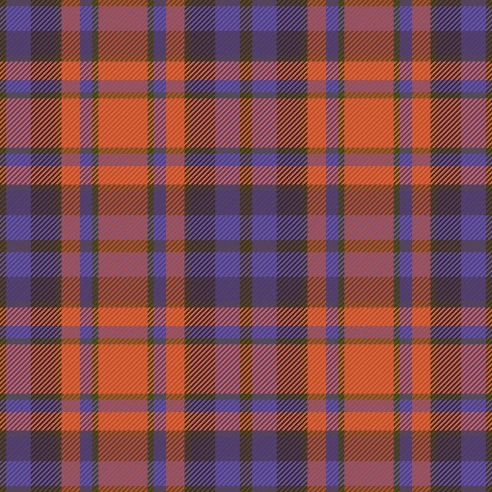 Plaid tartan pattern. Check seamless fabric. Background textile vector texture.