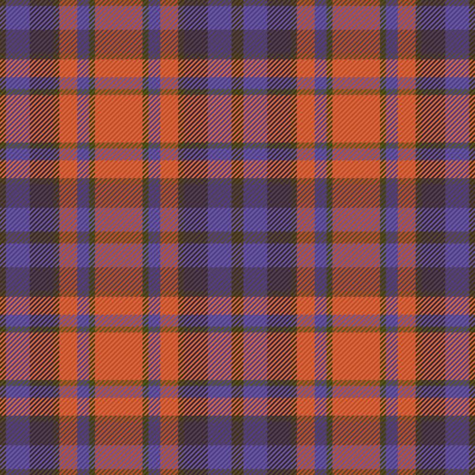 Plaid tartan pattern. Check seamless fabric. Background textile vector texture.