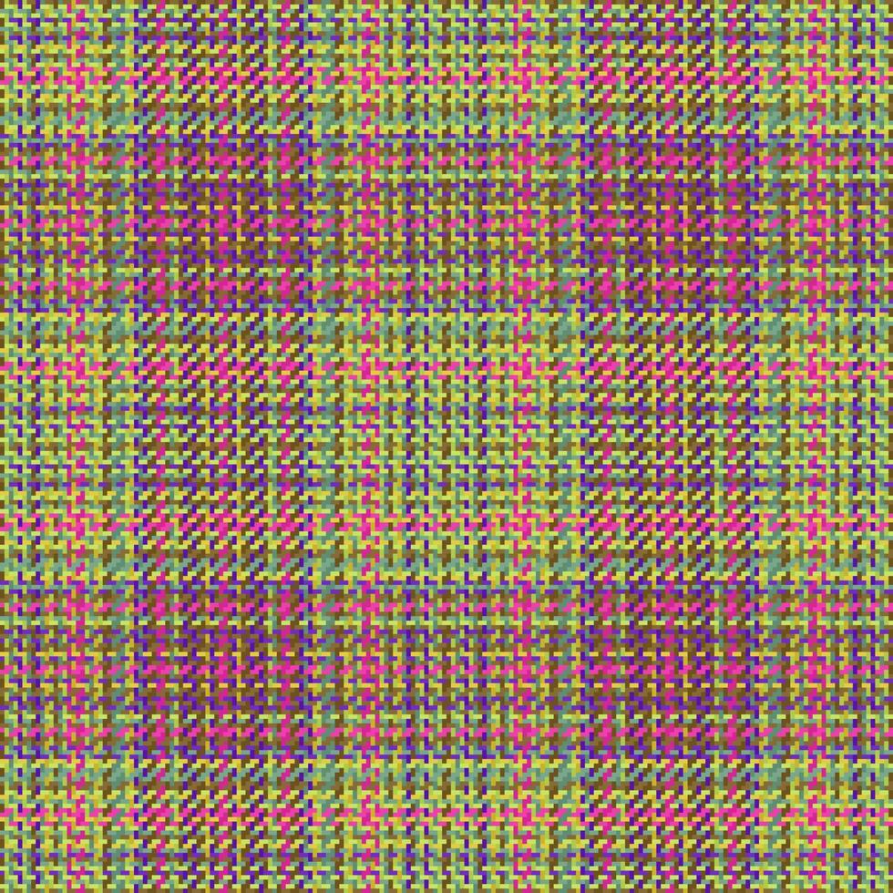 Fabric tartan plaid. Seamless vector check. Background pattern textile texture.