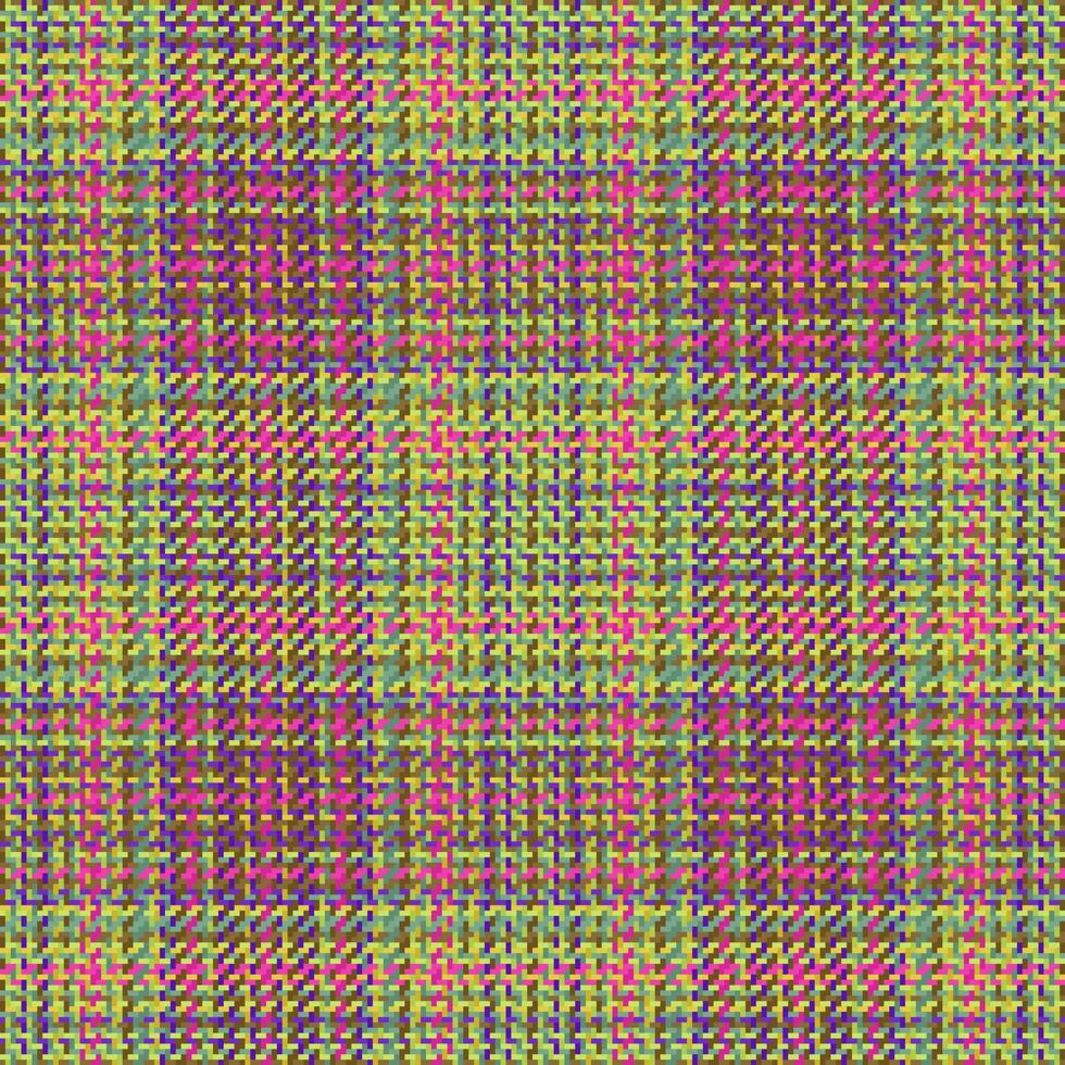 Fabric tartan plaid. Seamless vector check. Background pattern textile texture.