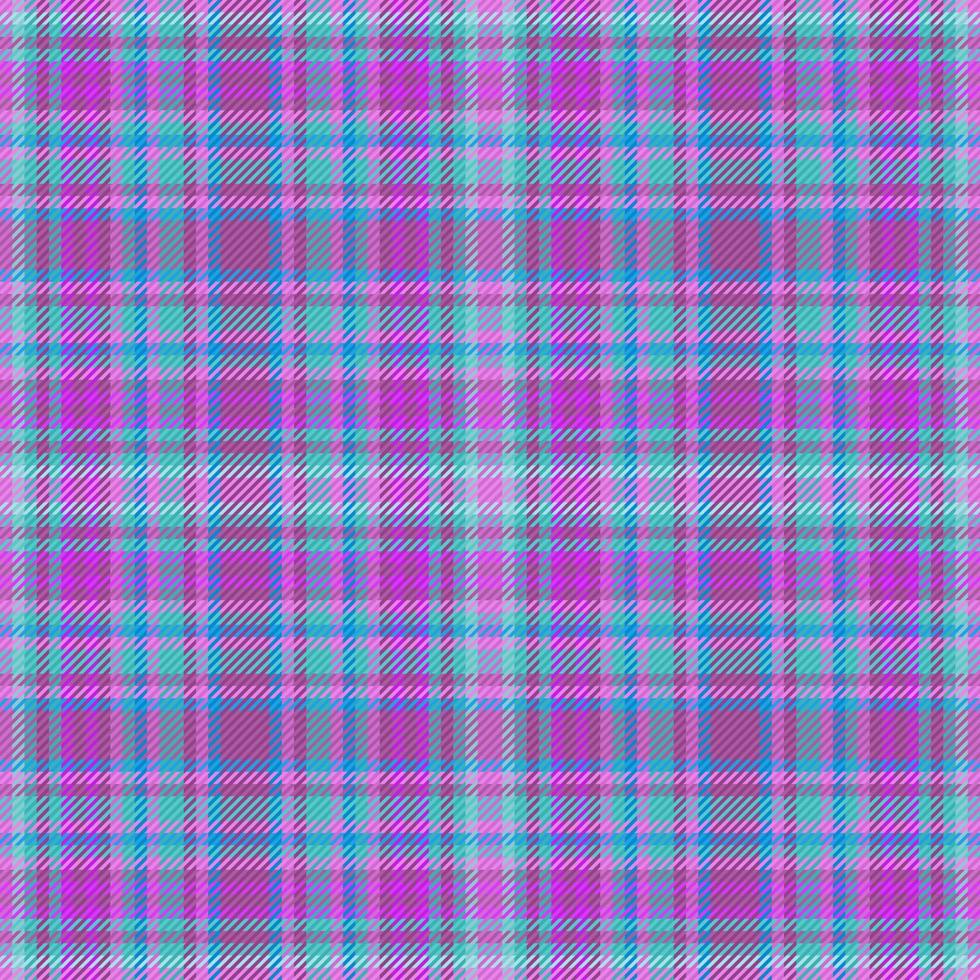 Background fabric texture. Plaid textile check. Pattern vector seamless tartan.