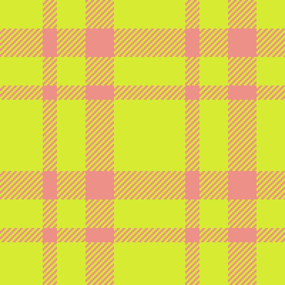 Fabric pattern textile. Plaid seamless background. Check tartan vector texture.