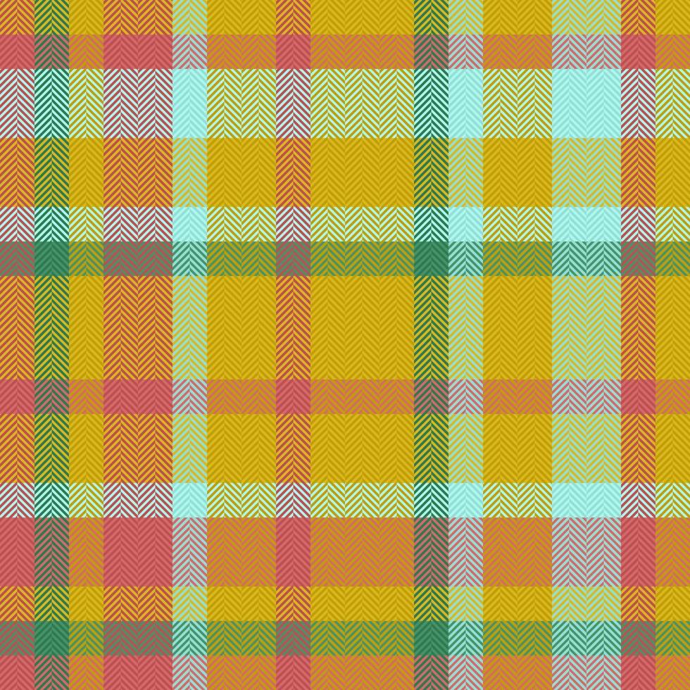 Check seamless textile. Background texture vector. Plaid pattern fabric tartan. vector