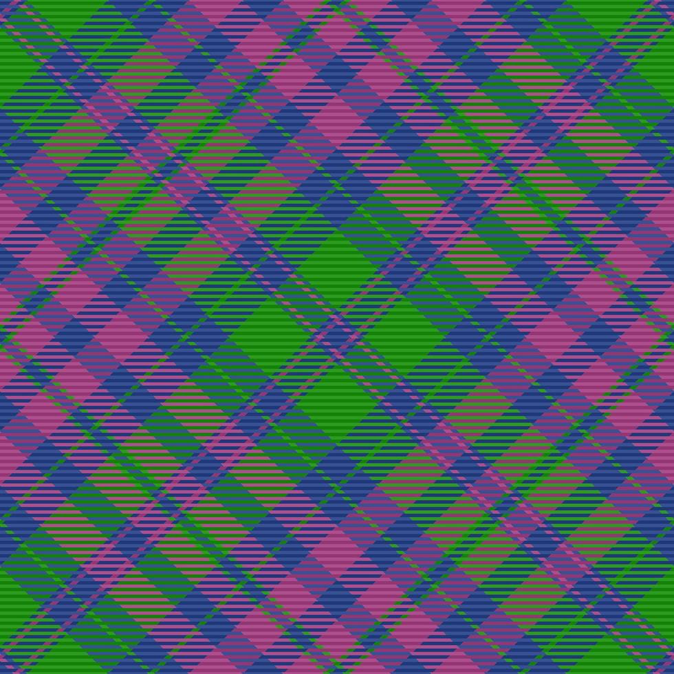 Texture textile pattern. Vector seamless tartan. Check background plaid fabric.