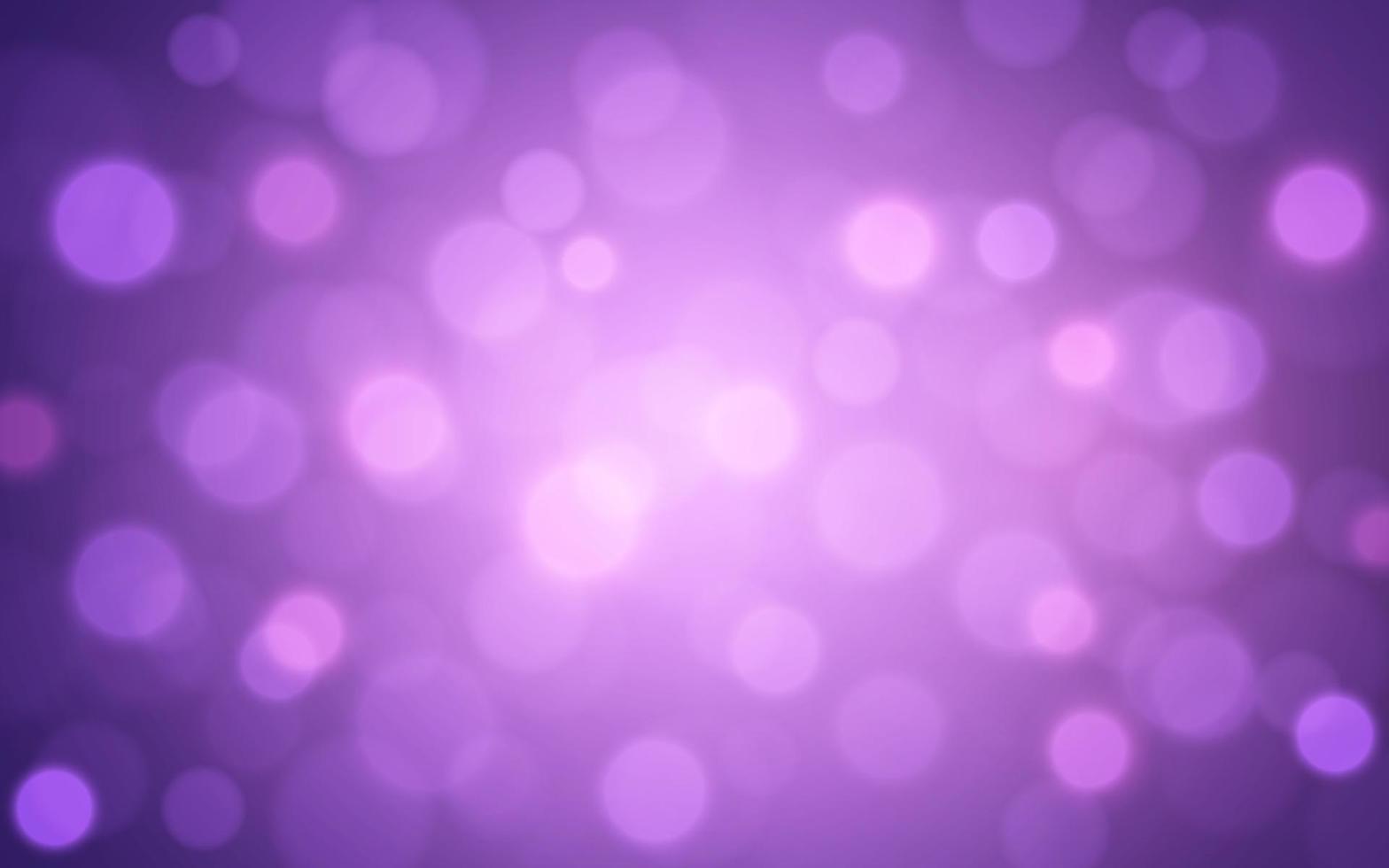 Purple color light bokeh abstract background, Vector eps 10 illustration bokeh particles, Background decoration