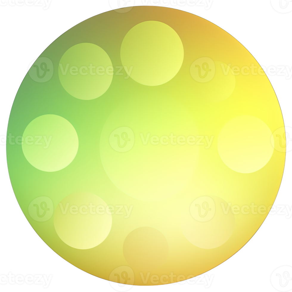 Green and yellow button isolated on white background. Vector illustration.Circle button with green and yellow gradients png
